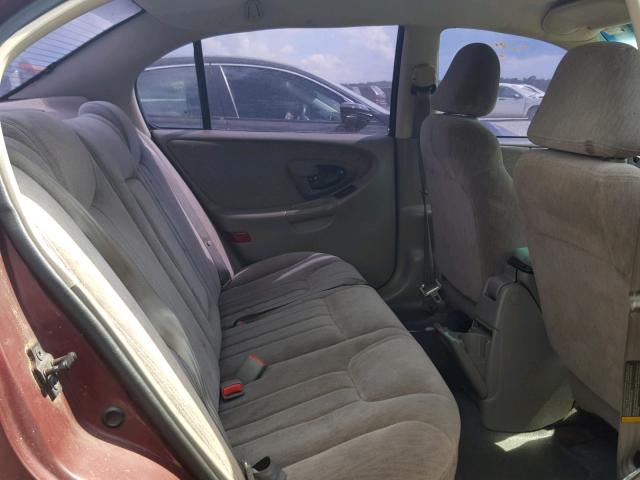 1G1NE52MXW6167517 - 1998 CHEVROLET MALIBU LS 勃艮第红 照片 6