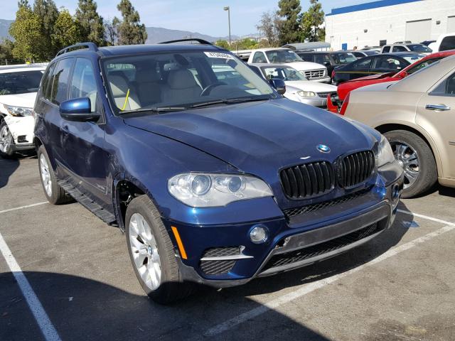 5UXZV4C57BL415274 - 2011 BMW X5 XDRIVE3 Mavi foto 1