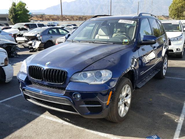 5UXZV4C57BL415274 - 2011 BMW X5 XDRIVE3 Mavi foto 2