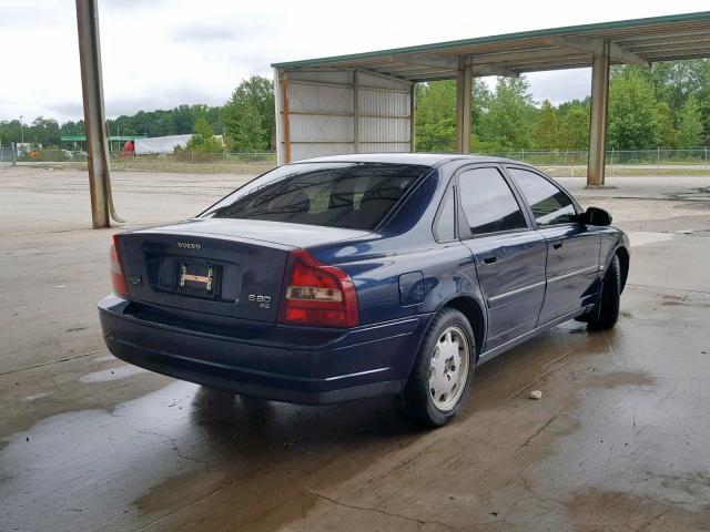 YV1TS92DX31300830 - 2003 VOLVO S80 BLUE photo 4