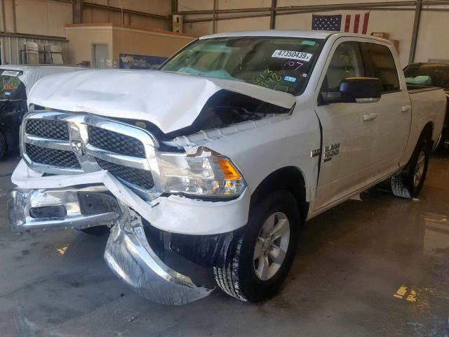 1C6RR7LT1KS613948 - 2019 RAM 1500 CLASS WHITE photo 2