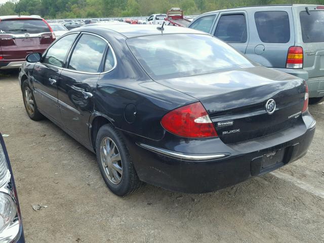 2G4WD582861199938 - 2006 BUICK LACROSSE C BLACK photo 3