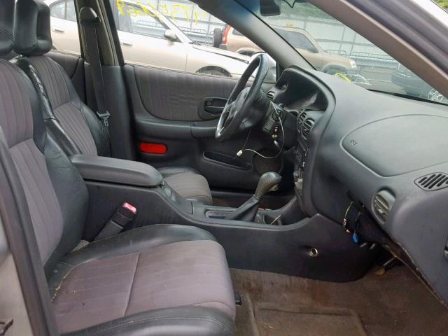 1G2WP52K23F140817 - 2003 PONTIAC GRAND PRIX GRAY photo 5