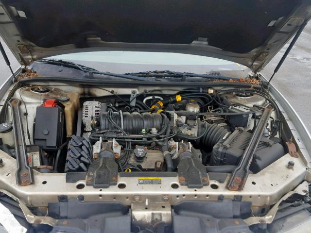 1G2WP52K23F140817 - 2003 PONTIAC GRAND PRIX GRAY photo 7