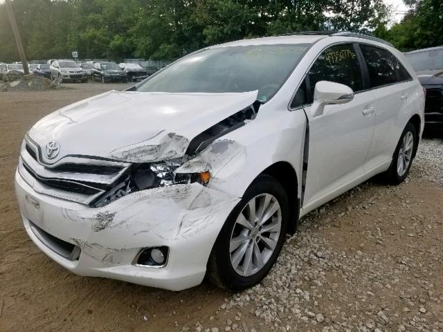 4T3BA3BB0FU068891 - 2015 TOYOTA VENZA LE WHITE photo 2