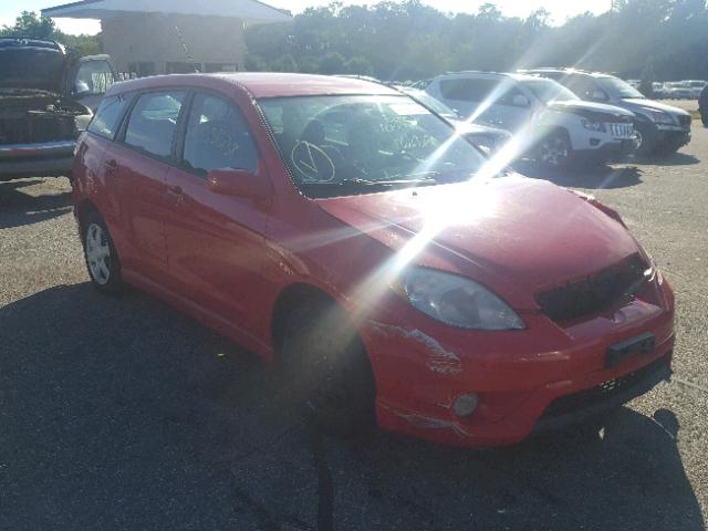 2T1KR32E17C673257 - 2007 TOYOTA COROLLA MA RED photo 1