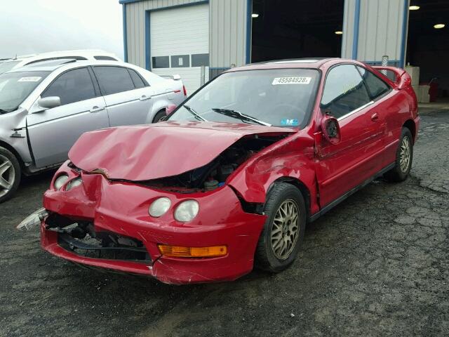 JH4DC4458WS017775 - 1998 ACURA INTEGRA LS RED photo 2