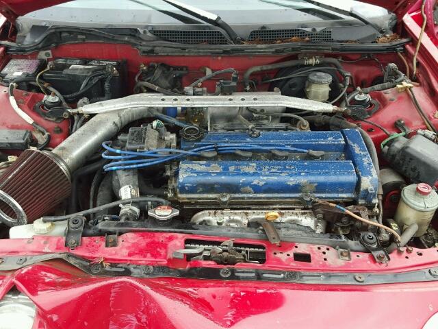 JH4DC4458WS017775 - 1998 ACURA INTEGRA LS RED photo 7