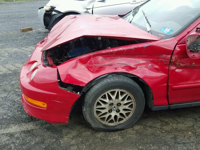 JH4DC4458WS017775 - 1998 ACURA INTEGRA LS RED photo 9