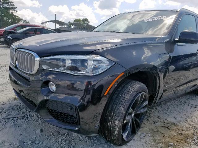 5UXKT0C54J0V99430 - 2018 BMW X5 XDR40E BLACK photo 9
