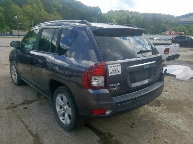 1C4NJDBB6GD741877 - 2016 JEEP COMPASS SP GRAY photo 3