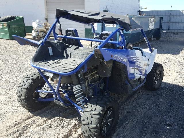 5Y4AN03Y7GA100101 - 2016 YAMAHA YXZ1000 BLUE photo 4