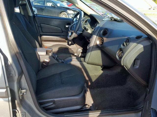 2G2WP552981161710 - 2008 PONTIAC GRAND PRIX GRAY photo 5