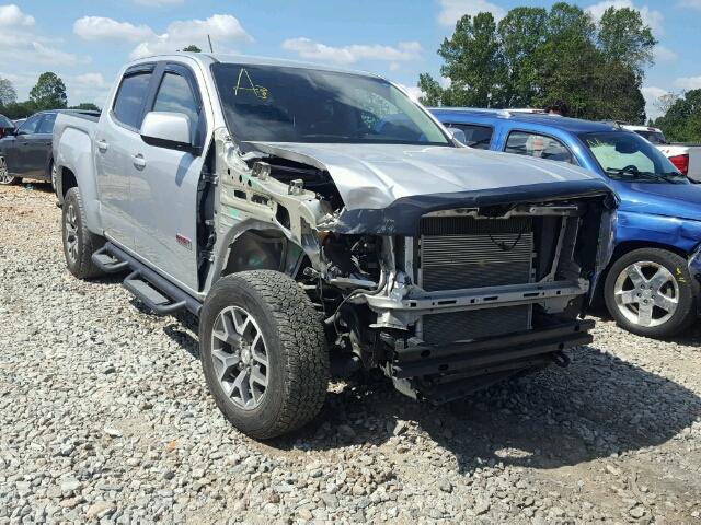 1GTG6CE34G1353783 - 2016 GMC CANYON SLE SILVER photo 1