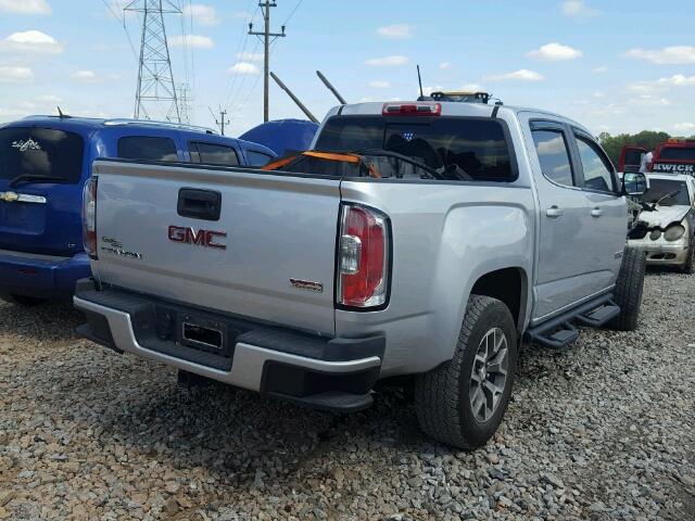 1GTG6CE34G1353783 - 2016 GMC CANYON SLE SILVER photo 4