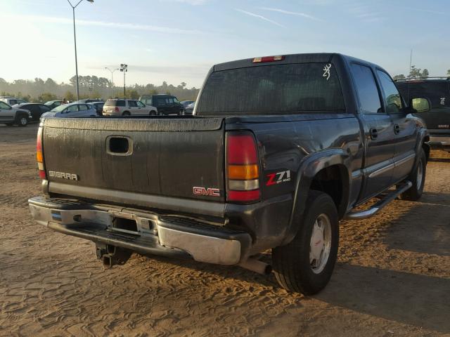 2GTEK13T341406926 - 2004 GMC NEW SIERRA GRAY photo 4