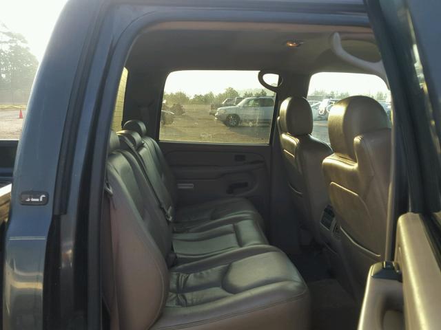 2GTEK13T341406926 - 2004 GMC NEW SIERRA GRAY photo 6