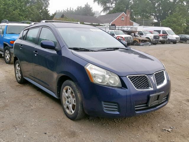 5Y2SM67069Z461878 - 2009 PONTIAC VIBE BLUE photo 1