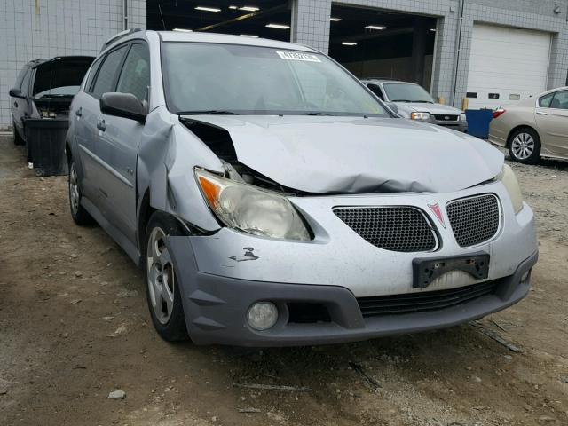 5Y2SL65866Z419833 - 2006 PONTIAC VIBE SILVER photo 1