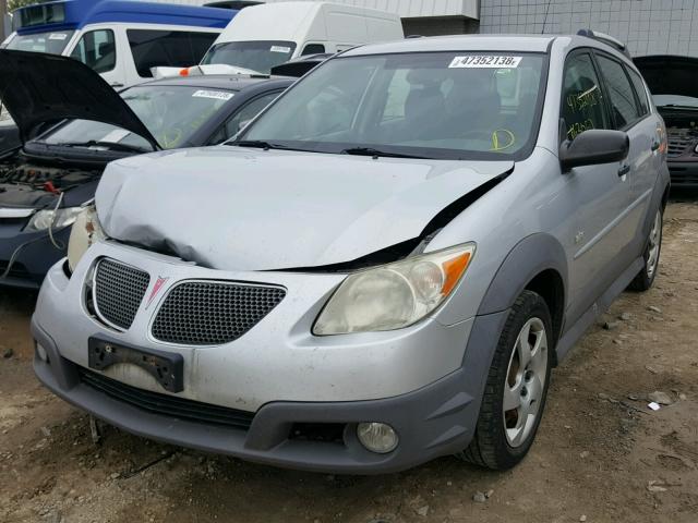 5Y2SL65866Z419833 - 2006 PONTIAC VIBE SILVER photo 2