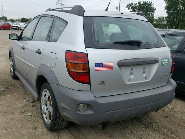 5Y2SL65866Z419833 - 2006 PONTIAC VIBE SILVER photo 3