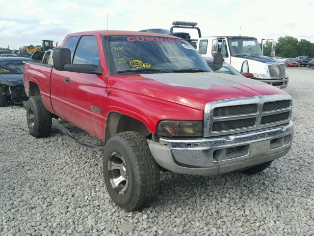 3B7KF23662M307692 - 2002 DODGE RAM 2500 RED photo 1