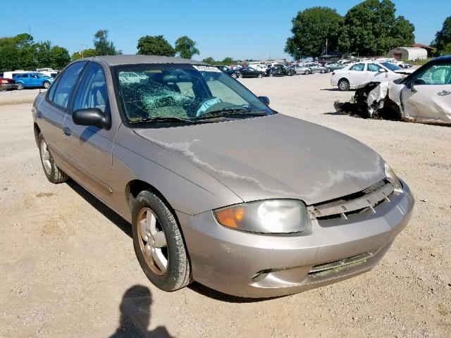 1G1JF52F837281745 - 2003 CHEVROLET CAVALIER L GOLD photo 1