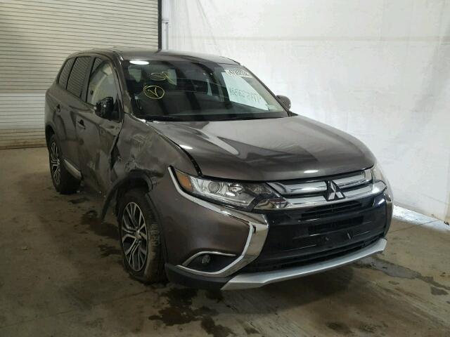 JA4AZ3A36HZ054750 - 2017 MITSUBISHI OUTLANDER GRAY photo 1