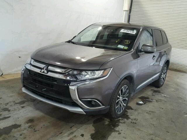 JA4AZ3A36HZ054750 - 2017 MITSUBISHI OUTLANDER GRAY photo 2