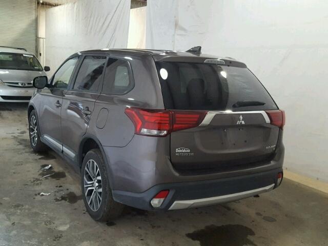 JA4AZ3A36HZ054750 - 2017 MITSUBISHI OUTLANDER GRAY photo 3