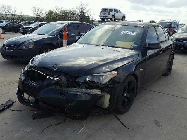 WBANA53564B174296 - 2004 BMW 525 I BLACK photo 2