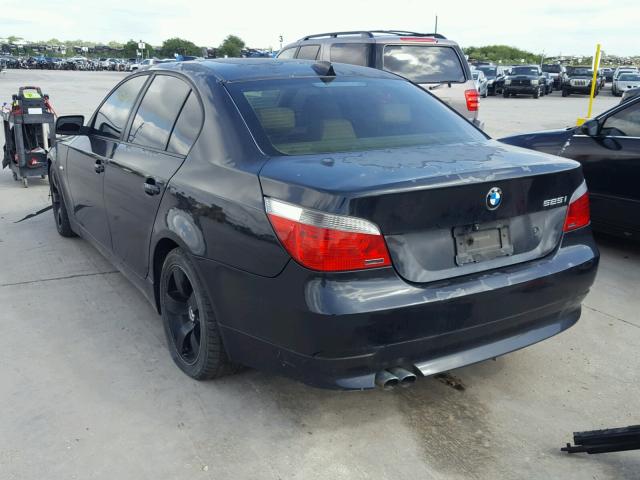 WBANA53564B174296 - 2004 BMW 525 I BLACK photo 3