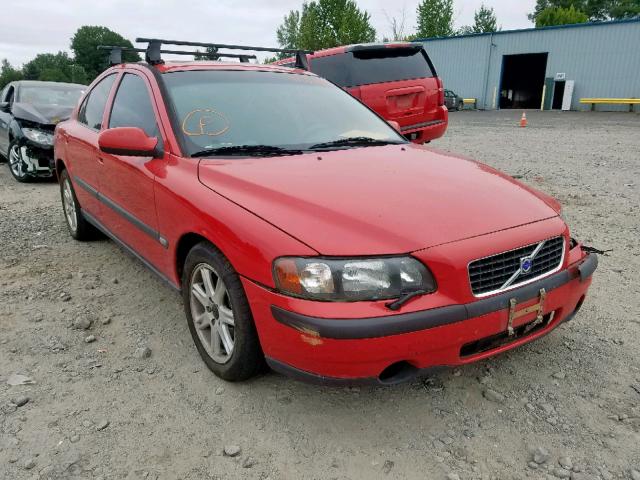 YV1RS61R312031874 - 2001 VOLVO S60 RED photo 1