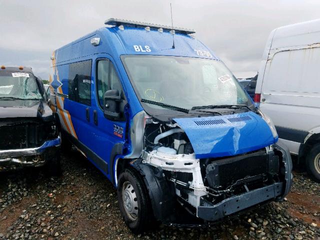 3C6TRVDG6JE151898 - 2018 RAM PROMASTER 蓝色 照片 1