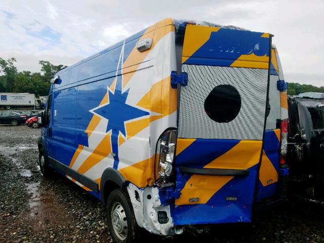 3C6TRVDG6JE151898 - 2018 RAM PROMASTER 蓝色 照片 3