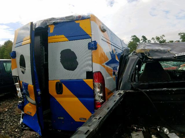 3C6TRVDG6JE151898 - 2018 RAM PROMASTER 蓝色 照片 4