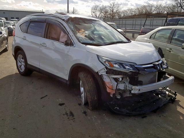 5J6RM4H78GL009570 - 2016 HONDA CR-V EXL WHITE photo 1