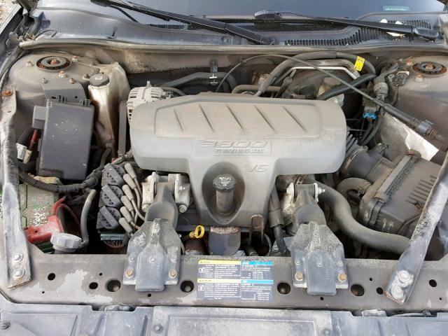 2G2WP552581128476 - 2008 PONTIAC GRAND PRIX GRAY photo 7