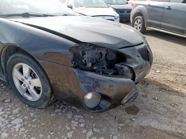 2G2WP552581128476 - 2008 PONTIAC GRAND PRIX GRAY photo 9
