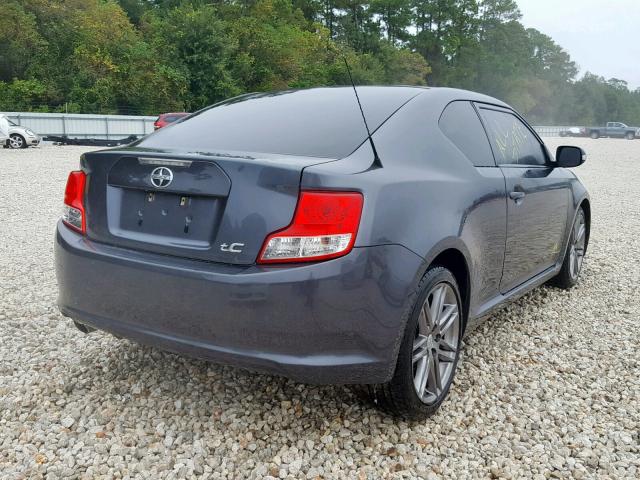 JTKJF5C79D3047467 - 2013 TOYOTA SCION TC 灰色 照片 4