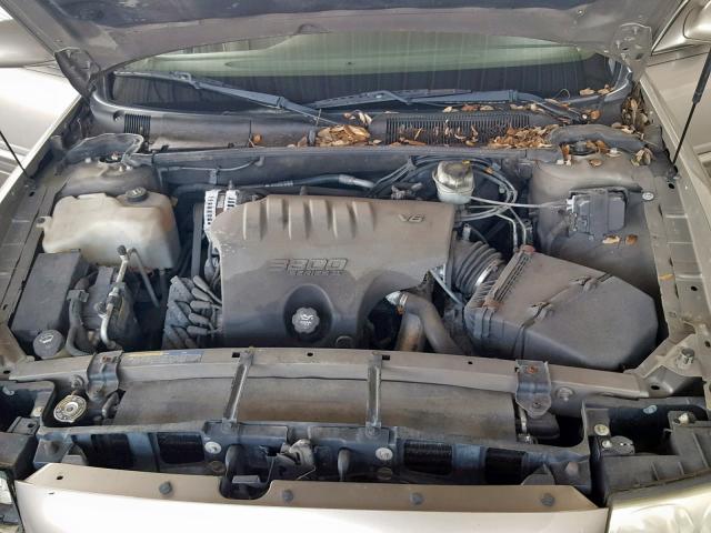 1G4HP54K944150061 - 2004 BUICK LESABRE CU GOLD photo 7