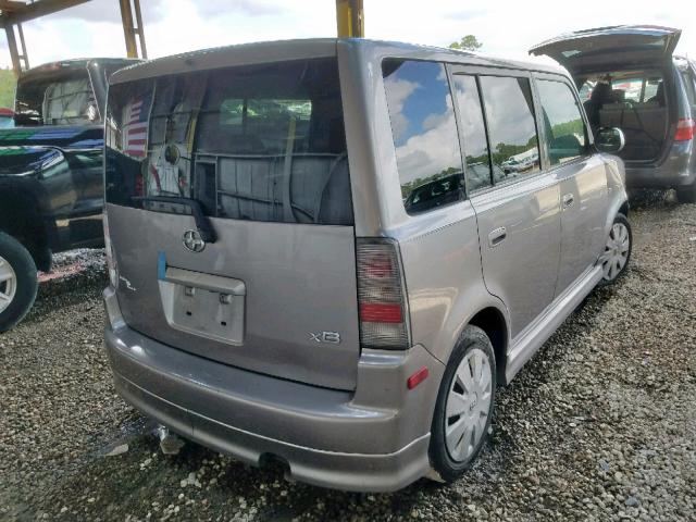 JTLKT324064045575 - 2006 TOYOTA SCION XB 银色 照片 4