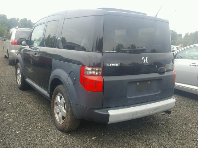 5J6YH28685L005804 - 2005 HONDA ELEMENT EX BLACK photo 3