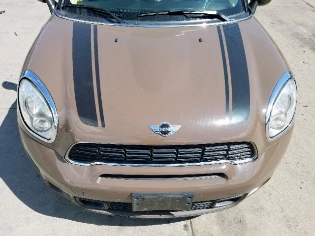 WMWZC5C58CWL57122 - 2012 MINI COOPER S C BROWN photo 9