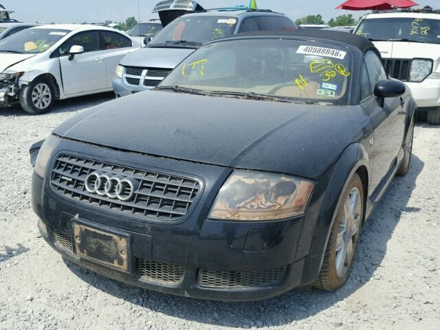 TRUUT28N841004341 - 2004 AUDI TT QUATTRO BLACK photo 2