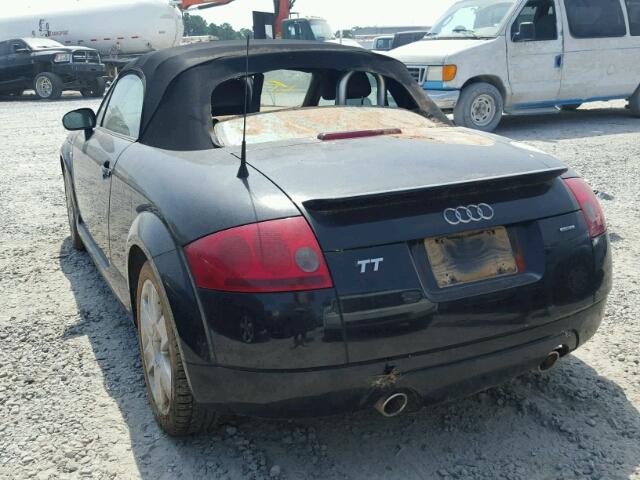 TRUUT28N841004341 - 2004 AUDI TT QUATTRO BLACK photo 3