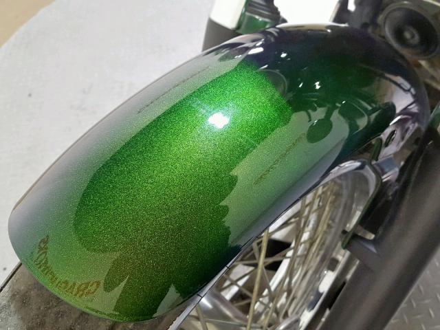 JYAVM01E17A105120 - 2007 YAMAHA XVS650 GREEN photo 16