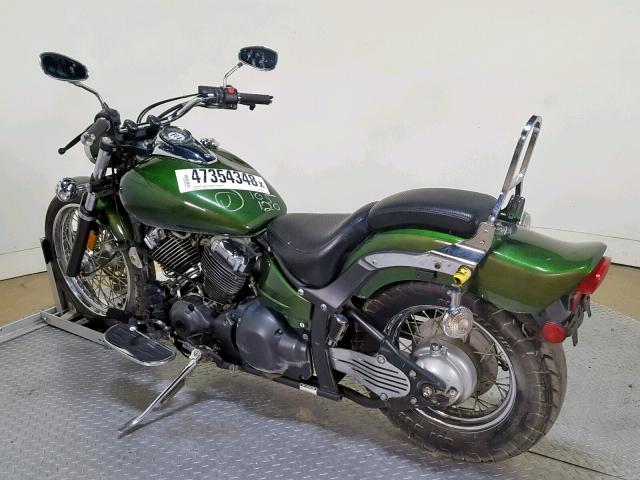 JYAVM01E17A105120 - 2007 YAMAHA XVS650 GREEN photo 6