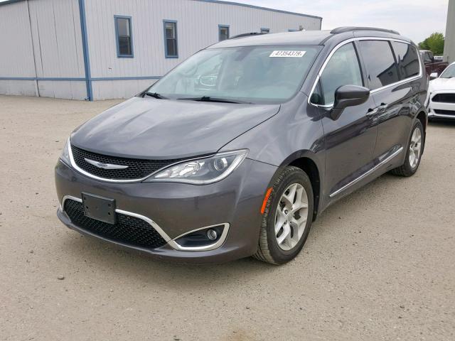 2C4RC1BG1HR587759 - 2017 CHRYSLER PACIFICA T CHARCOAL photo 2