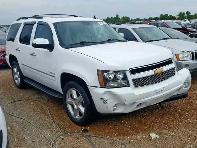 1GNSKCE04ER105244 - 2014 CHEVROLET TAHOE K150 WHITE photo 1